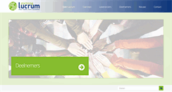 Desktop Screenshot of lucrum.nl