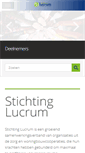 Mobile Screenshot of lucrum.nl